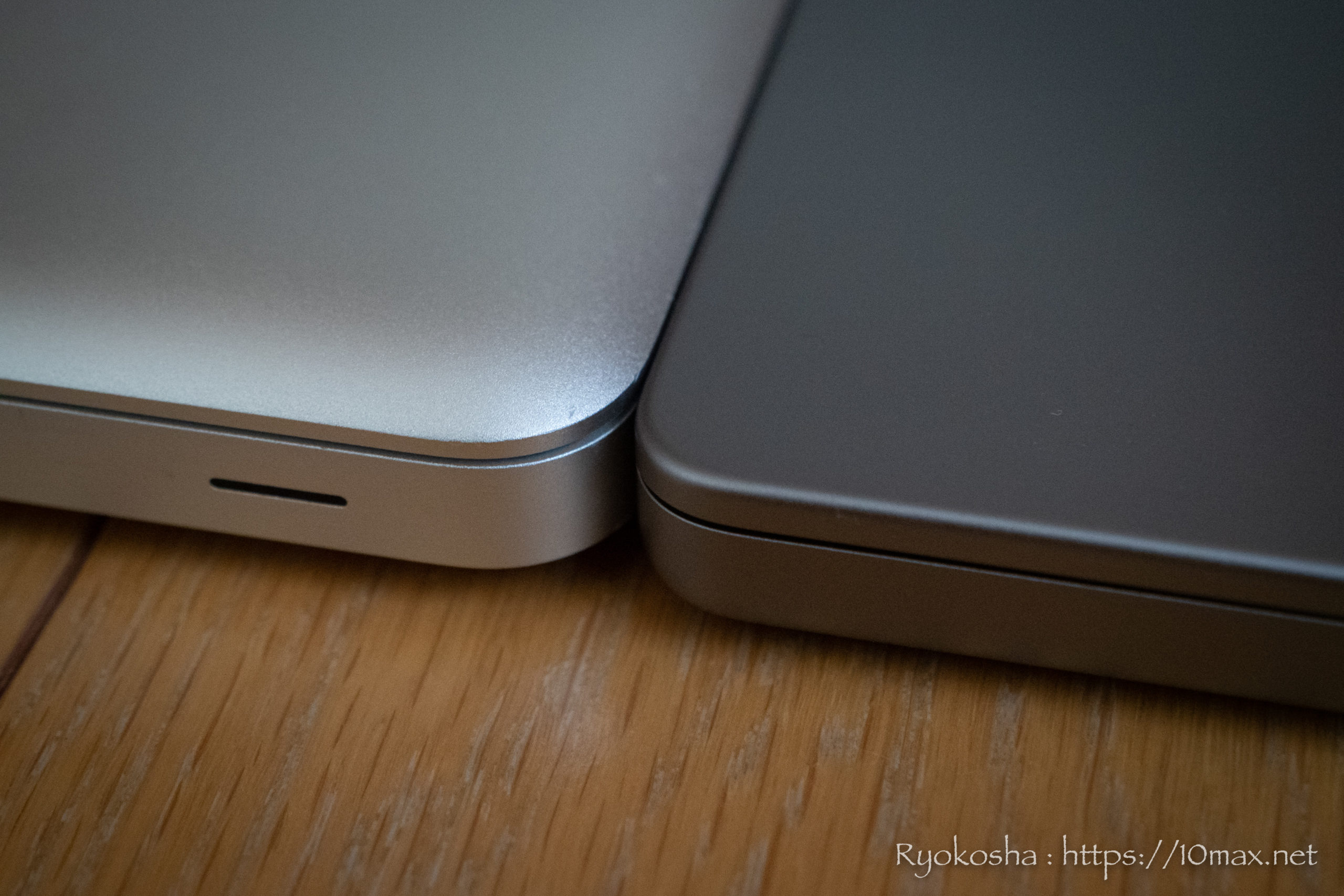 MacBook Pro　16インチ　M1 Pro　15インチMacBookPro　シルバー　サイズ　カラー　比較　レビュー